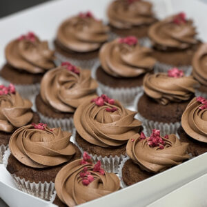 Suklaa cupcake, 6 kpl